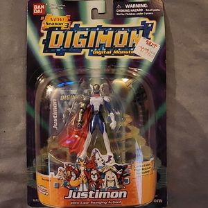 Digimon Justimon Action Feature
